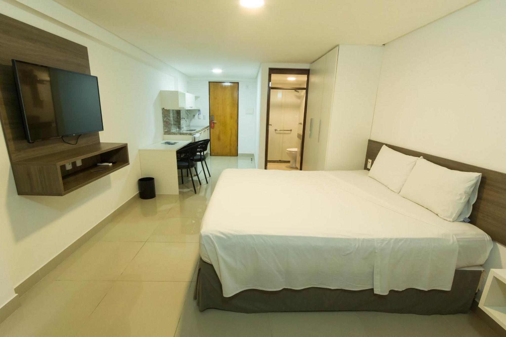 GOLDFLAT - Penareia tur br Aparthotel Joao Pessoa Bagian luar foto