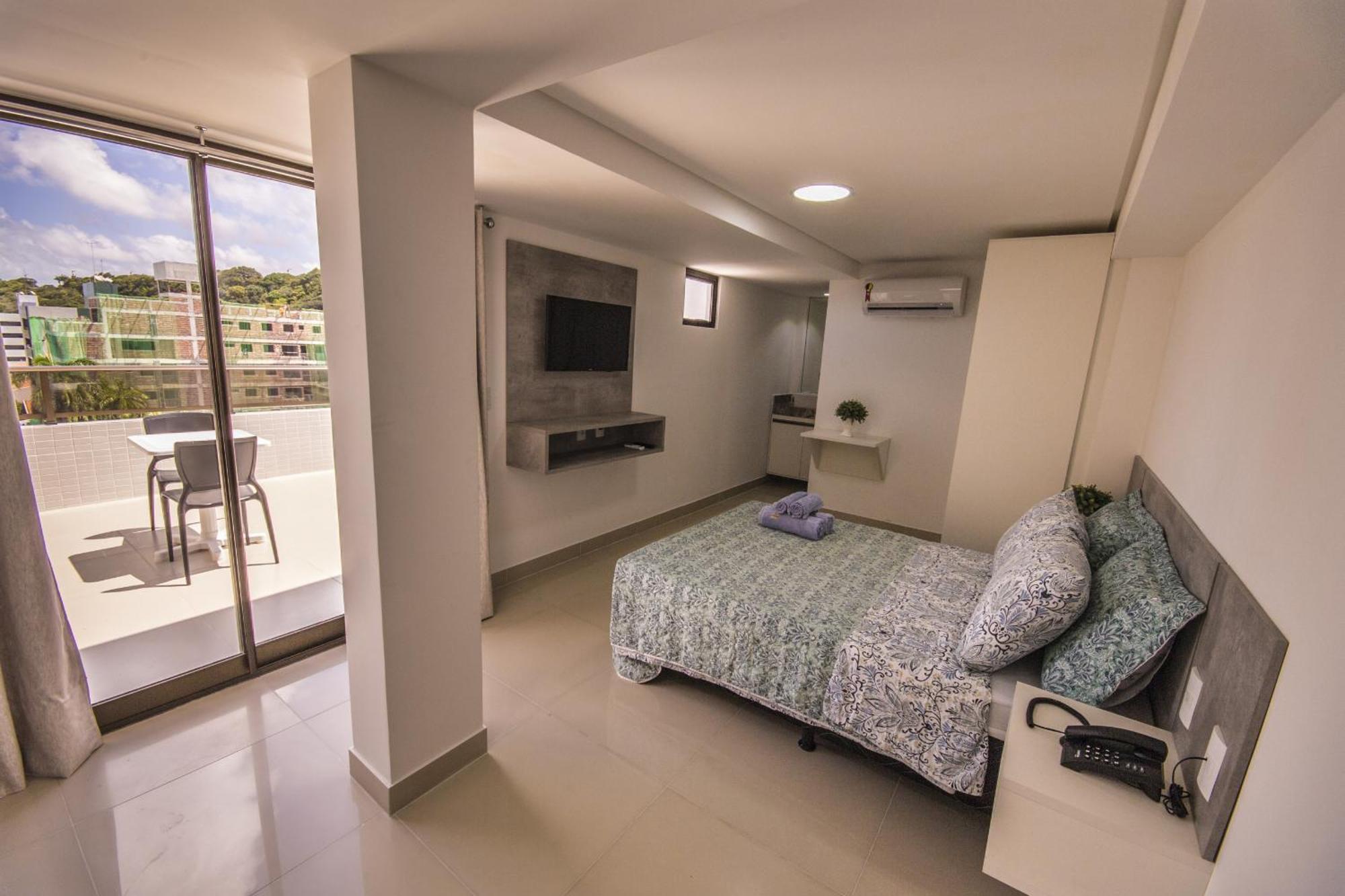 GOLDFLAT - Penareia tur br Aparthotel Joao Pessoa Ruang foto